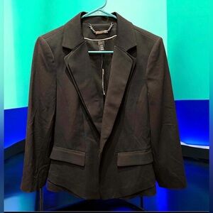 NEW White House Black Market Classic Black Blazer SIZE 8